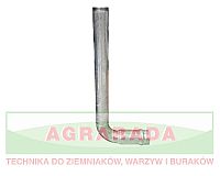 Hydrant stalowy końcowy łukowy 140/4