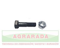 BASELIER Śruba + nakrętka M14 X 50 FKS90002