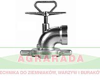 Kolano hydrantowe alu 80X3” typ A 0161